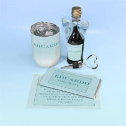 Light Blue Stone Wash Wine/Chocolate Giftbox