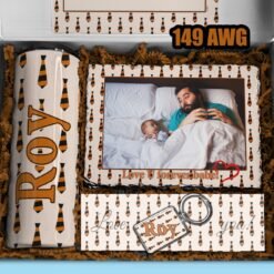 Orange Tie Frame Giftbox