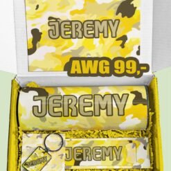 Yellow Camouflage Giftbox