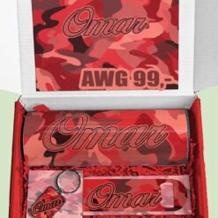 Red Camouflage Giftbox