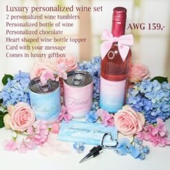 Luxury Personalized Wine Set Giftbox