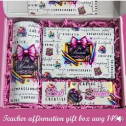 Pink Bow Teacher Giftbox