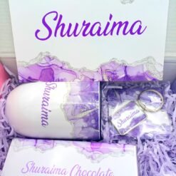 Gold Purple Marbel Giftbox