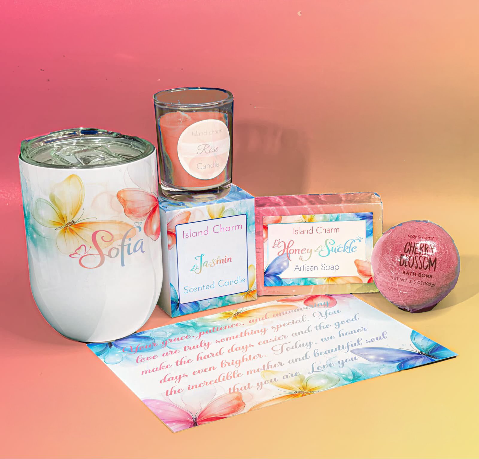 Rainbow Butterflies Giftbox