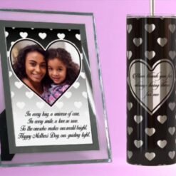 Glass Frame/Metallic Tumbler Giftbox