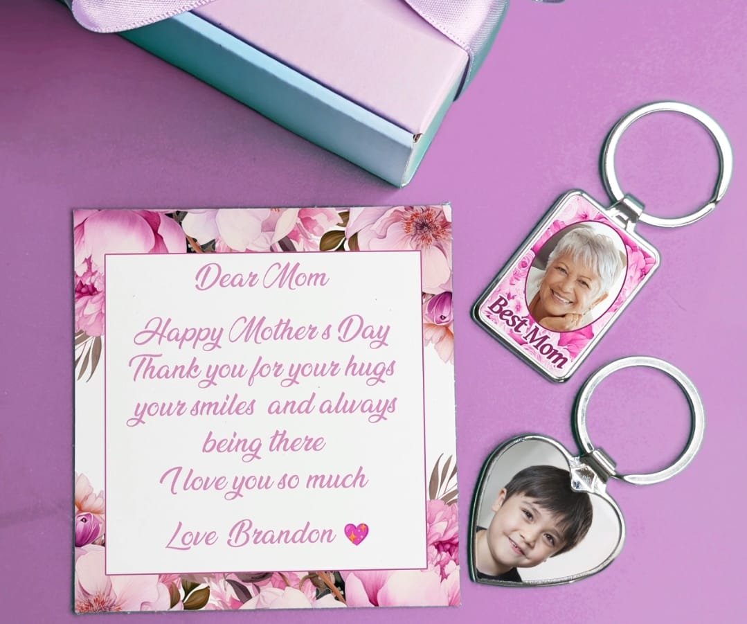 Photo Keychain Giftbox