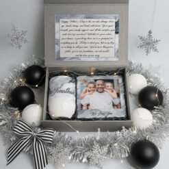 Christmas Grey Marbel Giftbox