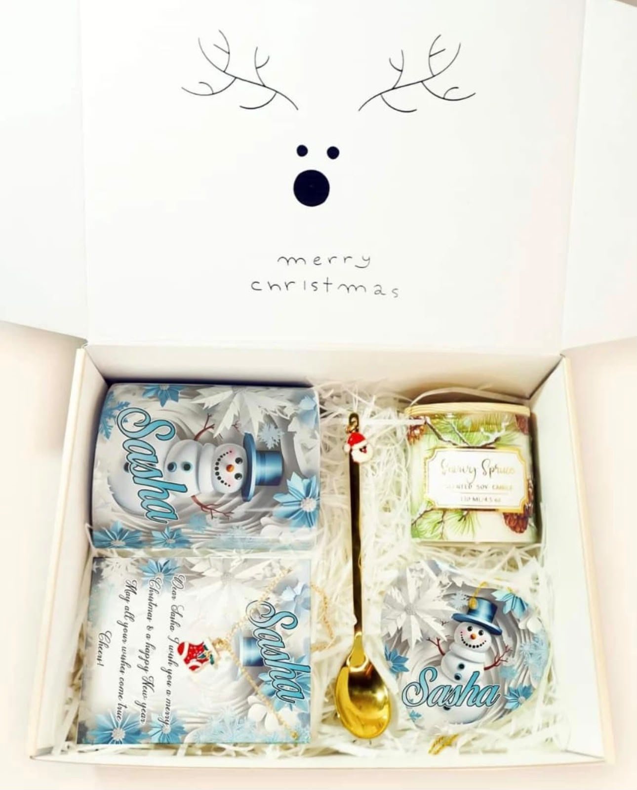 Snow Man Mug Giftbox