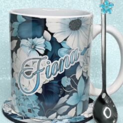 Alternative view of Slate Blue Blossom Giftbox