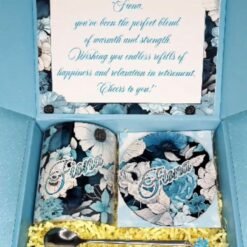 Slate Blue Blossom Giftbox