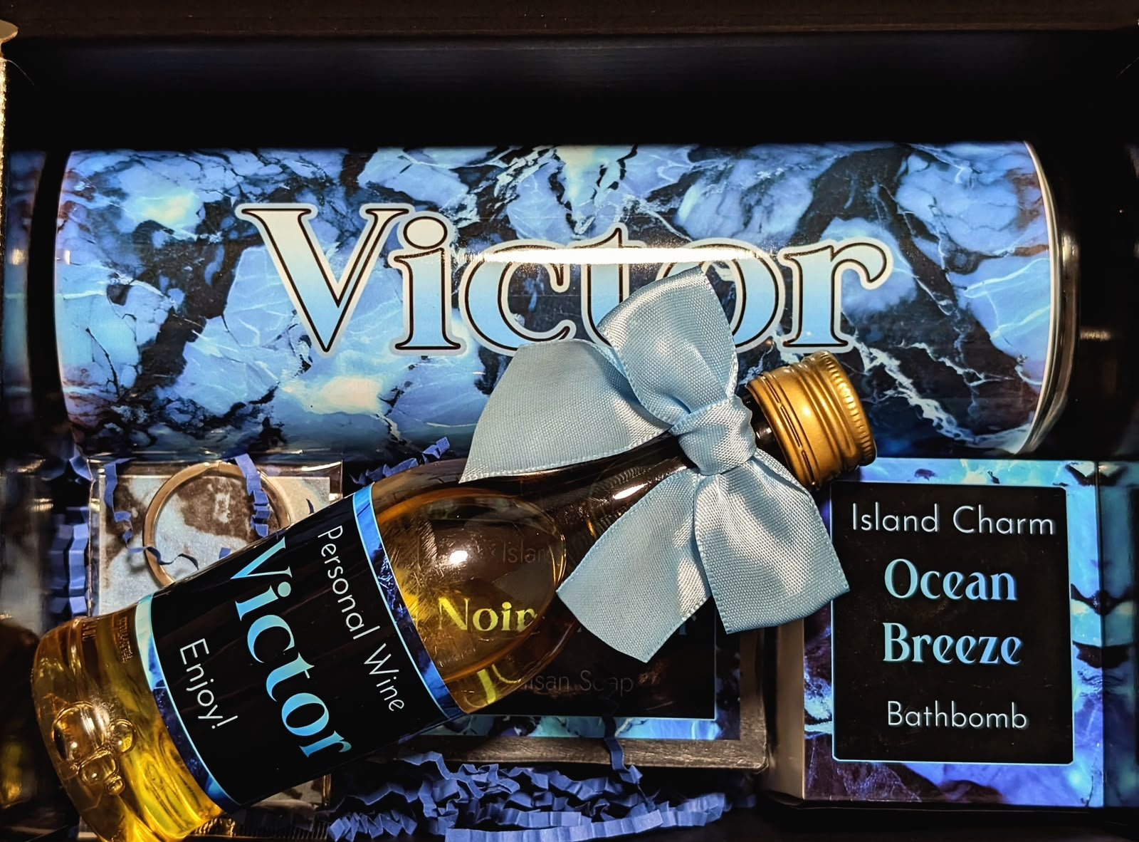 Azure Marble Lounge Giftbox