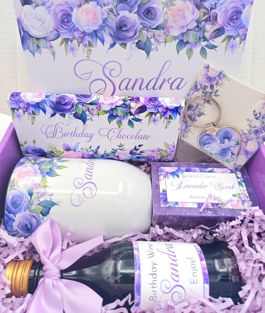 Purple Rose Giftbox