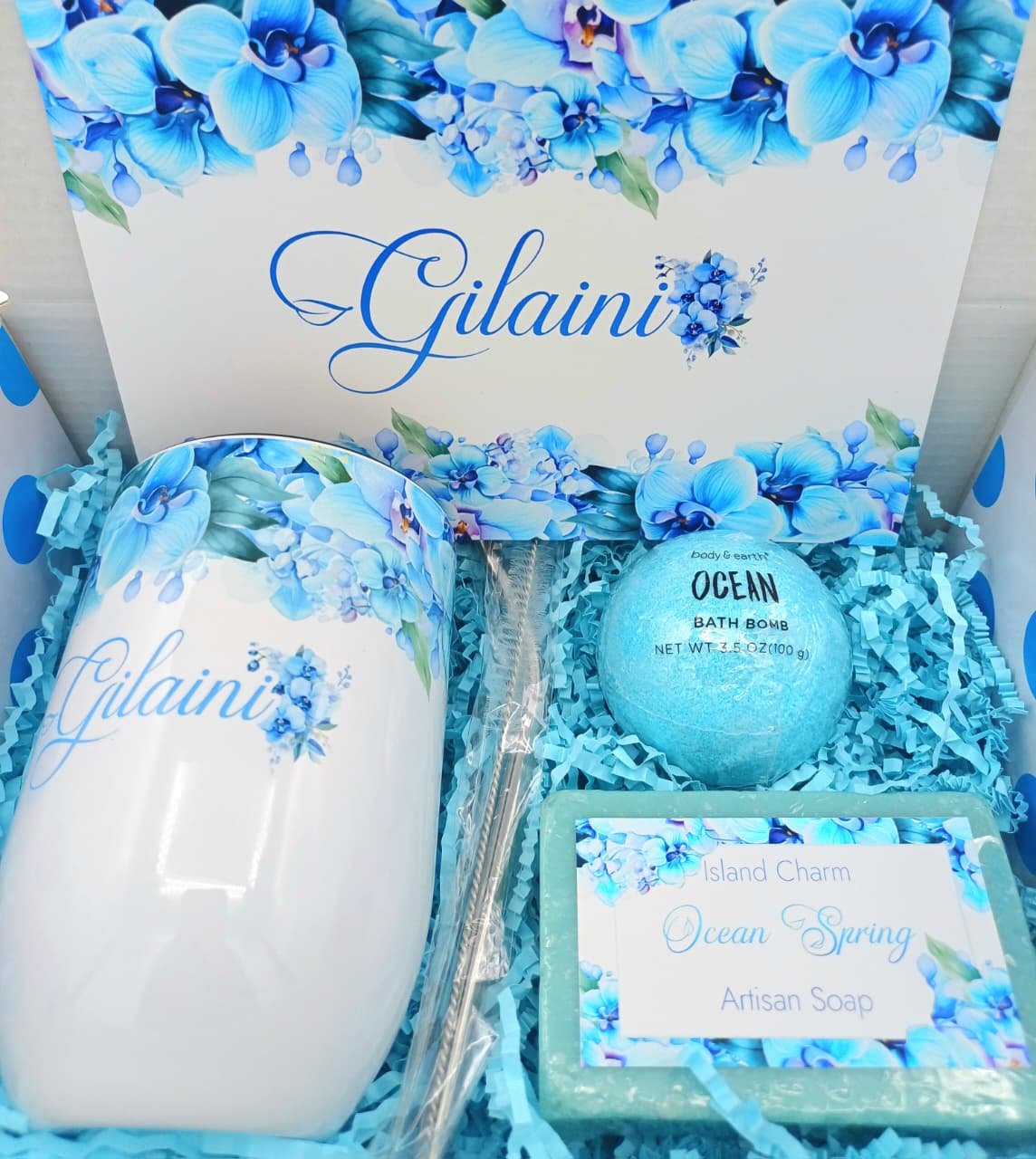 Blue Orchid Giftbox