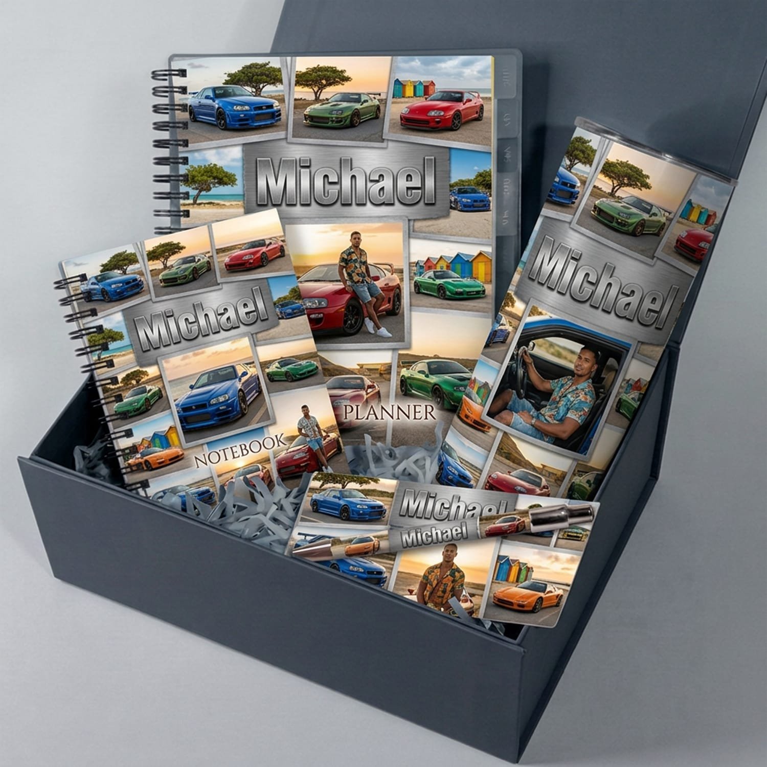 Custom Car Lover Milestone Giftbox