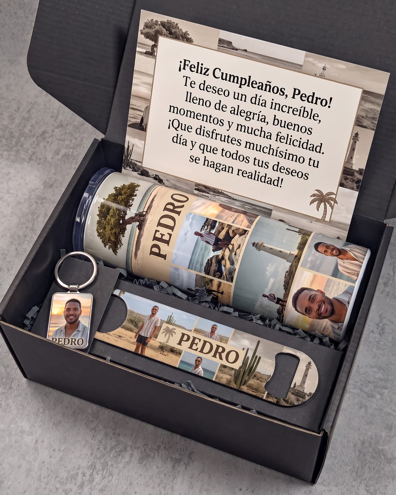 Custom Photo Collage Giftbox