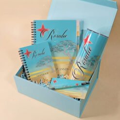 "One Happy Island" Personalized Planner & Notebook Giftbox