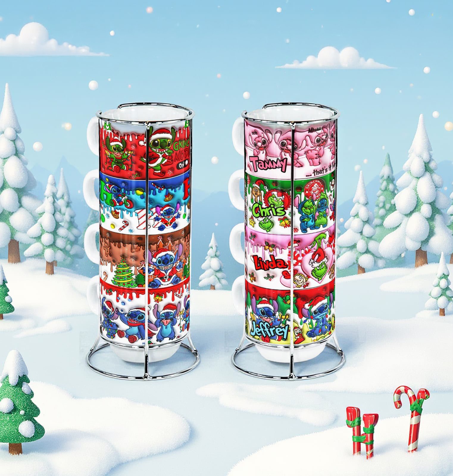 Togetherness Holiday Mug Tower - Image 3