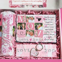 Pink Photo Frame Mom Giftbox