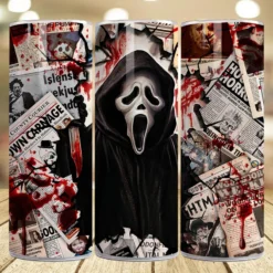 "Woodsboro Courier" Ghostface Tumbler