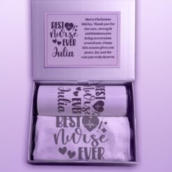 Lila Best Nurse Ever Giftbox