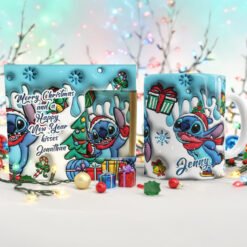 Stitchmas Skating Mug