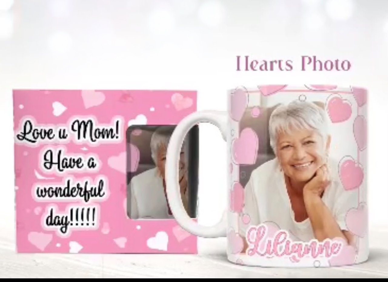 Heart Photo Mug - Image 2