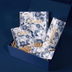 Classic Blue & White Porcelain Inspired Personalized Giftbox