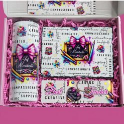 Pink Bow Teacher Giftbox