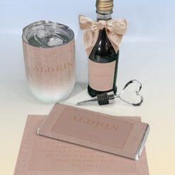 Light Brown Stone Wash Wine/Chocolate Giftbox